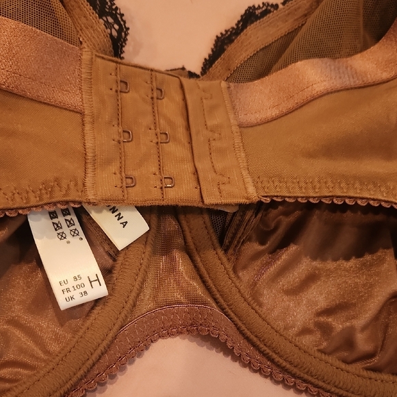 Prima Donna Brown Leopard Print Bra - Picture 3 of 3